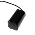 Batteria per bicicletta 5521 Interfaccia DC 8.4 V 4x18650 4800mAh impermeabile e leggera per LED energia efficiente e lunga durata con custodia di stoffa UltraFire appendices to .