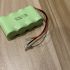 Batteria ricaricabile 4.8V 2/3 AA 700mAh Ni-MH batteria eco-compatibile alta capacità per prestazioni stabili soluzione energetica sostenibile riduzione dei rifiuti