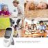 Scopri il monitor video wireless SP880 con LCD 2,4 pollici visione notturna a infrarossi e audio bidirezionale per la sicurezza bambini e tranquillità mentale dei genitori