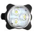 Luce bicicletta ricaricabile USB HJ-030 3 LED design compatto e impermeabile 4 modalità illuminazione per sicurezza ciclismo urbano e fuoristrada visibilità pedalate notturne