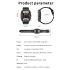ET550 Smart watch Glucosio nel sangue ECG Temperatura corporea Pressione sanguigna Ossigeno nel sangue Frequenza cardiaca Bluetooth Chiamata Fitness Tracker