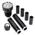 UltraFire 28T6 Torcia LED ad Alta Potenza 40000 Lumen 5 Modalità Torcia da Esterno con Design Durevole Ideale per Escursioni Campeggio e Emergenze Illuminazione Affidabile