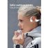 Auricolari nuoto conduzione ossea 16GB memoria impermeabile IP68 Bluetooth compatibile ideale per sportivi musica wireless ascolto sicuro e consapevolezza ambientale