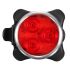 Luce bicicletta ricaricabile USB HJ-030 3 LED design compatto e impermeabile 4 modalità illuminazione per sicurezza ciclismo urbano e fuoristrada visibilità pedalate notturne