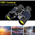 Binocolo 60x60 BAK4 potente e portatile per visione a lunga distanza tecnologia ottica avanzata e lenti completamente multistrato per birdwatching ed escursionisti