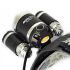 Boruit RJ-3000 lampada frontale LED con 1000 lumen modalità luce multiple faro impermeabile per illuminazione outdoor escursionismo e campeggio attrezzatura avventura nuova condizione