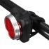 Luce bicicletta ricaricabile USB HJ-030 3 LED design compatto e impermeabile 4 modalità illuminazione per sicurezza ciclismo urbano e fuoristrada visibilità pedalate notturne