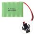 Batteria Ricaricabile Ni-MH 6V AA 1800mAh ecocompatibile ad alta capacità per giocattoli e dispositivi elettronici prestazioni durature senza effetto memoria plug SM