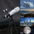 Telescopio Astronomico Professionale Bossdun 333X per Bambini Scoprire l'Universo Ingrandimento 333X Osservazione della Luna e delle Stelle Costruzione in Metallo Resistente
