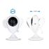Scopri il monitor video wireless SP880 con LCD 2,4 pollici visione notturna a infrarossi e audio bidirezionale per la sicurezza bambini e tranquillità mentale dei genitori
