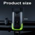 Lampade per biciclette 2X T6 2400 lumen USB ricaricabile alta luminosità e visibilità sei modalità ciclismo all'aperto sicurezza ciclistica accessori per bici resistenti e leggeri