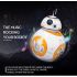 Scopri il giocattolo Star Wars BB-8 telecomandato robot interattivo con tecnologia 2.4G rotazione 360° sospensione magnetica regalo per bambini e collezionisti divertimento assicurato