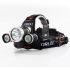 Boruit RJ-3000 lampada frontale LED con 1000 lumen modalità luce multiple faro impermeabile per illuminazione outdoor escursionismo e campeggio attrezzatura avventura nuova condizione