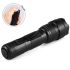 Torcia UltraFire WF-502B.2 LED leggera 1600 lumen 5 modalità alta luminosità per campeggio emergenze tattica affidabile illuminazione esterna versatile resistente