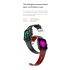 ET540 Glicemia ECG Temperatura corporea Pressione sanguigna Ossigeno nel sangue Frequenza cardiaca Chiamata Bluetooth Smartwatch Fitness Tracker