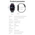 ET540 Glicemia ECG Temperatura corporea Pressione sanguigna Ossigeno nel sangue Frequenza cardiaca Chiamata Bluetooth Smartwatch Fitness Tracker
