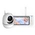 Video Baby Monitor ABM501 2.4G Wireless LCD 5.0 Pollici Audio Bidirezionale Visione Notturna Sicurezza della Famiglia Monitoraggio della Temperatura Tecnologia a Infrarossi