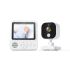 Monitor Video Baby AMB900 2,8 pollici 720P Connessione Wireless Display LCD Visione Notturna Zoom 4X Citofono Bidirezionale Sicurezza Bambini Sorveglianza Genitorialità Moderna
