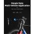 Campanello Elettrico Bicicletta ROCKBROS 110 dB Antipioggia con Modalità Suono Uniche Colori Vibranti Design Durevole ideale per MTB e Ciclismo Urbano Accessorio Essenziale Sicurezza