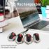CarryBright CBX4 Indicatore di Direzione per Bici con Clacson Luce Bici Impermeabile Ricarica USB Telecomando Intelligente Sicurezza e Visibilità per Mountain e Bici da Strada