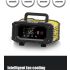 FOXSUR Caricabatteria portatile 12V 24V per auto moto camion compatibile AGM LiFePO4 e batterie al piombo carica automatica a 7 fasi per una salute ottimale delle batterie