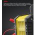 FOXSUR Caricabatteria portatile 12V 24V per auto moto camion compatibile AGM LiFePO4 e batterie al piombo carica automatica a 7 fasi per una salute ottimale delle batterie