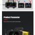 FOXSUR Caricabatteria portatile 12V 24V per auto moto camion compatibile AGM LiFePO4 e batterie al piombo carica automatica a 7 fasi per una salute ottimale delle batterie