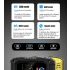 FOXSUR Caricabatteria portatile 12V 24V per auto moto camion compatibile AGM LiFePO4 e batterie al piombo carica automatica a 7 fasi per una salute ottimale delle batterie