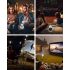 Proiettore HY300 Mini Proiettore Android 11 con WiFi 6 1280x720P Full HD Proiettore Portatile Intelligente per Home Theater Proiezioni LED Versatili e Adattabili per Serate al Cinema
