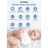 Video Baby Monitor ABM501 2.4G Wireless LCD 5.0 Pollici Audio Bidirezionale Visione Notturna Sicurezza della Famiglia Monitoraggio della Temperatura Tecnologia a Infrarossi
