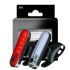 Fanale Posteriore Bici Ultra Luminoso Ricaricabile USB Alta Visibilità Tecnologia LED Antipioggia IPX4 Accessorio per Bici Sicurezza Ciclistica Installazione Senza Attrezzi