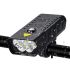 Luci Anteriori TK5 5000 Lumen Faro Ricaricabile USB in Lega di Alluminio Super Luminoso per Sicurezza Ciclismo e Guida Notturna Accessori per Bici con Modalità di Illuminazione Multiple