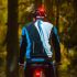 Fanale Posteriore Bici Ultra Luminoso Ricaricabile USB Alta Visibilità Tecnologia LED Antipioggia IPX4 Accessorio per Bici Sicurezza Ciclistica Installazione Senza Attrezzi