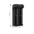 Nuovo caricabatterie 21700 per batterie al litio ricaricabili 18650 CR123A 14500 con tecnologia MCU intelligente e slot indipendenti funzioni di sicurezza e attivazione a 0 volt