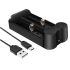 Nuovo caricabatterie 21700 per batterie al litio ricaricabili 18650 CR123A 14500 con tecnologia MCU intelligente e slot indipendenti funzioni di sicurezza e attivazione a 0 volt