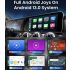 Scopri CarlinKit Smart TV Box CarPlay Ai Box Android 13 tecnologia per intrattenimento in auto da cablato a wireless con processore Qualcomm 8 Core YouTube e Netflix per lunghi viaggi
