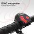 CarryBright CBH3 campanello elettrico bici 120dB ricarica USB corno forte ciclismo urbano avviso antifurto accessorio sicurezza materiali durevoli design ergonomico elegante