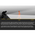 Nitebeam Cavo Sospeso luce bici 30W illuminazione potente lega di alluminio e materiali ABS telecomando senza fili per ciclismo sicuro guida notturna affidabile nuova condizione