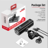 TOWILD CL600 Luce per Bici LED USB Ricaricabile 2000mAh Alta Luminosità Design Impermeabile Sicurezza Ciclismo Urbano e Percorsi Forestali Accessori Bici