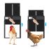 Timer Automatico Pollaio Porta Intelligente per Automazione Pollaio Installazione Facile Porta Resistente alle Intemperie Protezione Predatori Accessori Fattoria All'aperto