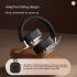 Cuffie Major III Auricolari Bluetooth Wireless Tecnologia ENC a Doppio Microfono per Chiamate Chiare Design Ergonomico Materiali Delicati sulla Pelle Comfort Prolungato
