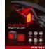 Fanale Posteriore Intelligente Enfitnix Cubelite III Luce Posteriore Ultra Luminosa 30 Lumen Ricarica USB Batteria a Ioni di Litio Sicurezza Ciclismo Design Compatto per Ciclisti