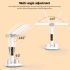 Lampada da Scrivania LED Multifunzione con Calendario Luminosità Regolabile e Design Regolabile Luce Senza Sfarfallio Perfetta per Spazio di Lavoro Creativo Lampada da Letto Moderna