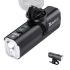 Scopri TOWILD DLite 1800 lampada frontale bici ricaricabile USB con batteria 21700 5000mAh 2100 lumen massimi e supporto stile GoPro per ciclismo notturno e visibilità eccellente