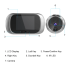 Spioncino digitale per porta Spioncino Telecamera per porta Campanello Visione notturna da 2,8 pollici Servizio fotografico Monitoraggio digitale della porta per la sicurezza domestica