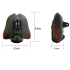 Registratore Fanale Posteriore per Bicicletta Fotocamera 1080P Accessori Innovativi per Sicurezza Ciclistica Telecomando Wireless Intelligente per Ciclismo Avventura e Urbano