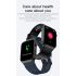 E500 Glicemia Smart Watch Men ECG Monitor Pressione sanguigna Temperatura corporea Smartwatch IP68 Tracker fitness impermeabile