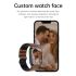 E500 Glicemia Smart Watch Men ECG Monitor Pressione sanguigna Temperatura corporea Smartwatch IP68 Tracker fitness impermeabile