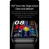 E500 Glicemia Smart Watch Men ECG Monitor Pressione sanguigna Temperatura corporea Smartwatch IP68 Tracker fitness impermeabile