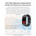 E600 ECG Smart Watch Uomo Non invasivo Glicemia Frequenza cardiaca Monitor per la pressione sanguigna Passi sportivi Smartwatch Donna